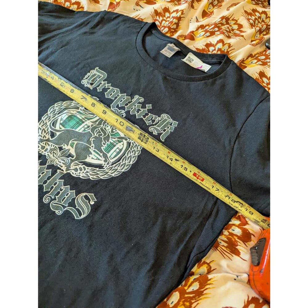 Dropkick Murphys Black Graphic Band Tee Wm's M Irish Punk Rock Hardcore Grunge - Picture 6 of 6